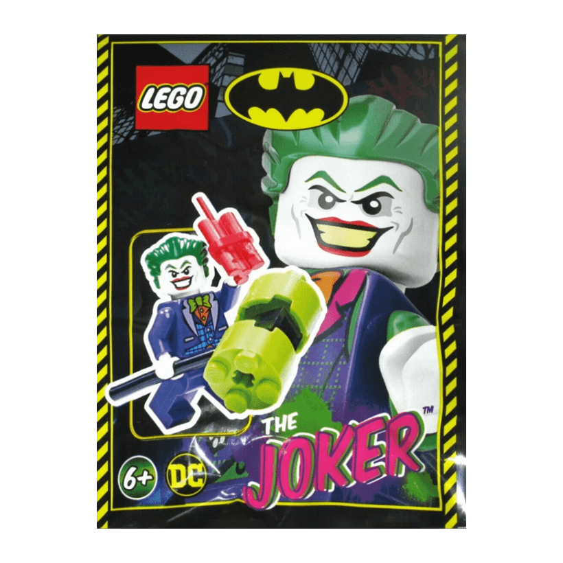 Конструктор Lego Фигурка The Joker DC Foil Pack Super Heroes 211905 sh0515 Новый - Retromagaz