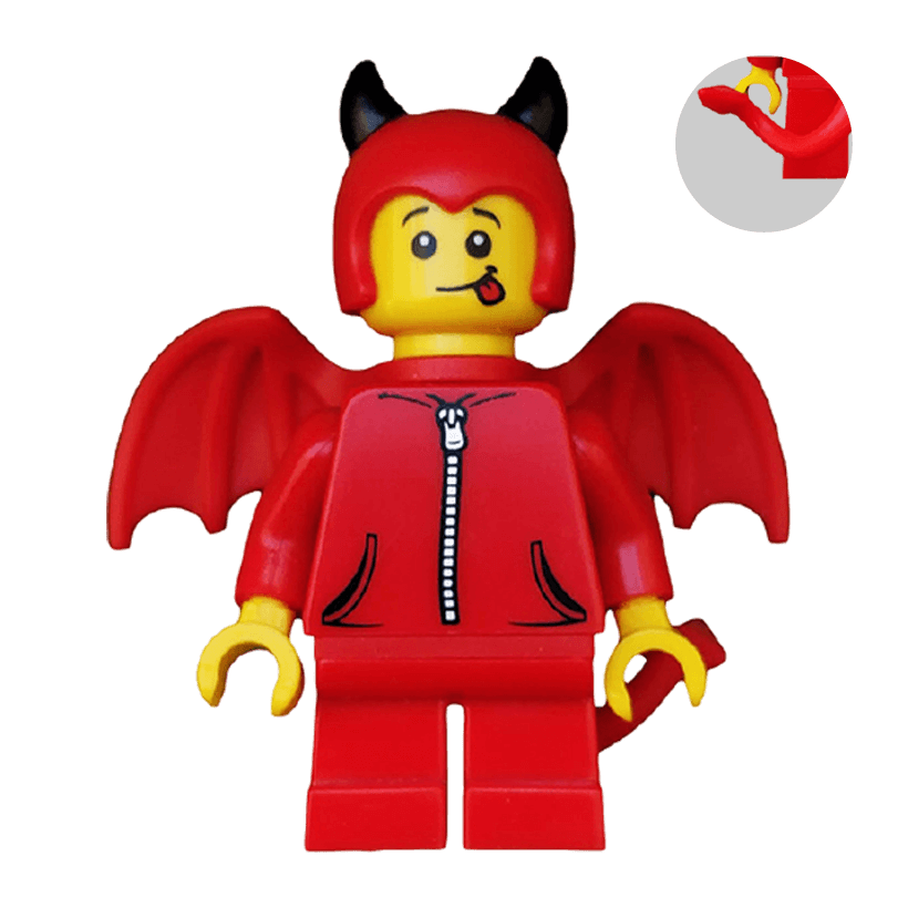 Фигурка Lego Collectible Minifigures Series 16 Cute Little Devil col247 1 Б/У Отличное - Retromagaz