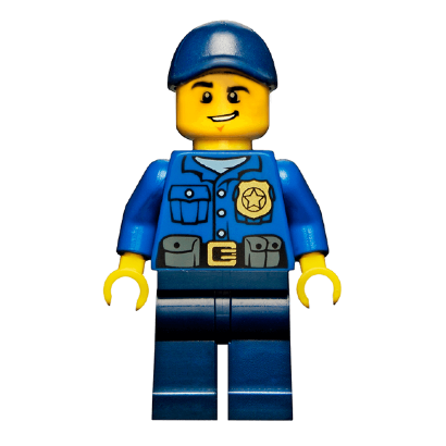 Фігурка Lego 973pb1551 Officer Gold Badge City Police cty0454 Б/У - Retromagaz