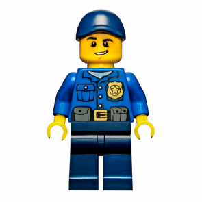 Фигурка Lego 973pb1551 Officer Gold Badge City Police cty0454 Б/У