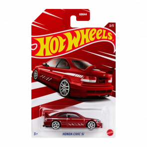 Тематическая Машинка Hot Wheels Honda Civic Si Honda HDH21 Red Новый - Retromagaz