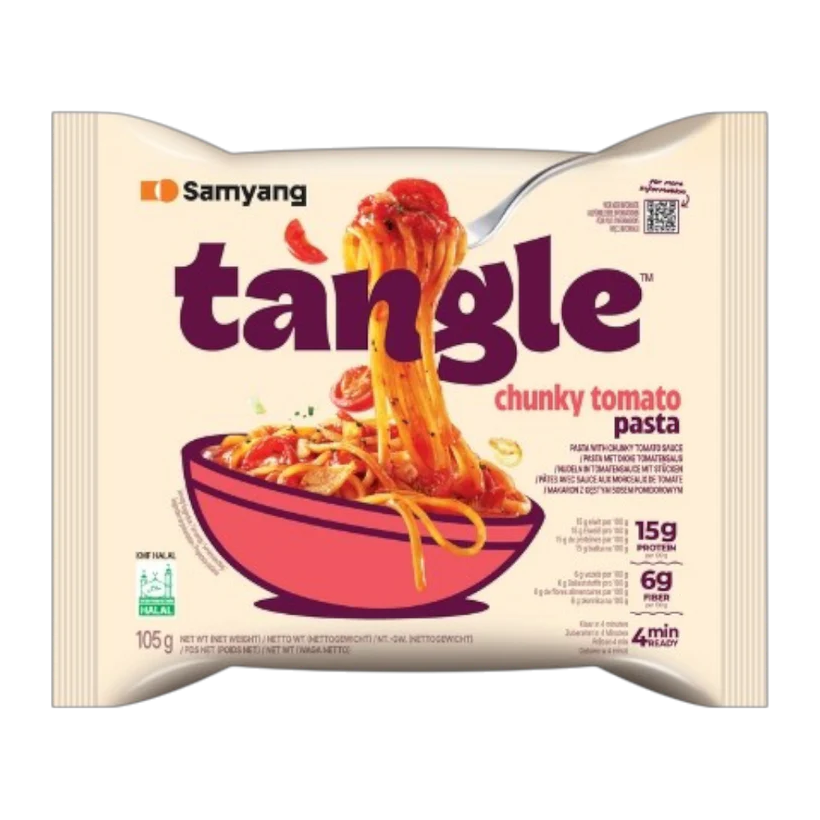 Лапша Samyang Tangle Chunky Tomato Pasta 105g - Retromagaz