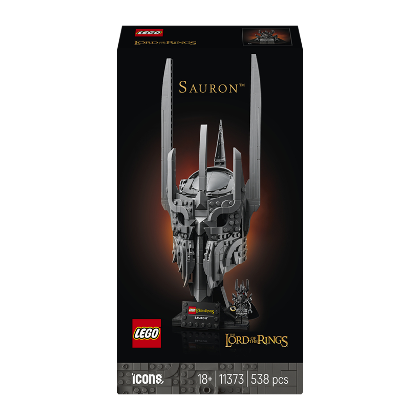Конструктор Lego Володар Перснів: Шолом Саурона Icons 11373 Новий - Retromagaz