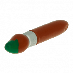 Искусство Lego Paint Brush with Silver Ring and Green Tip Pattern 93552pb01 4615250 6047551 Reddish Brown 4шт Б/У
