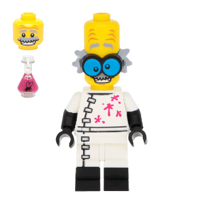 Фігурка Lego Monster Scientist Collectible Minifigures Series 14 col14-3 Новий - Retromagaz