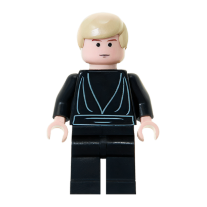 Фигурка Lego Джедай Luke Skywalker Black Tunic Star Wars sw0083 Б/У - Retromagaz