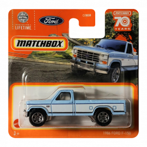 Машинка Большой Город Matchbox 1986 Ford F-150 Highway 1:64 HYC15 Blue