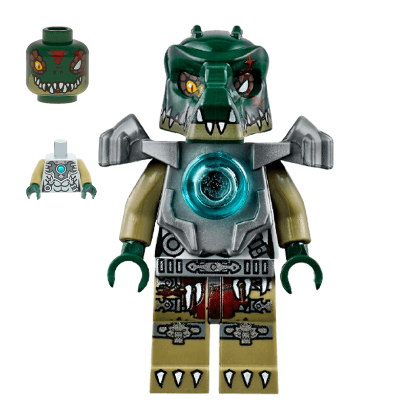 Фигурка Lego Crocodile Tribe Cragger Legends of Chima loc063 Б/У - Retromagaz