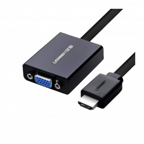Адаптер Ugreen CM611 HDMI - VGA Black - Retromagaz