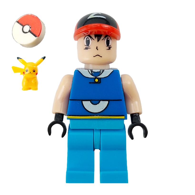 Фигурка RMC Pokémon Ash and Pikachu Cartoons pokr002 Новый - Retromagaz