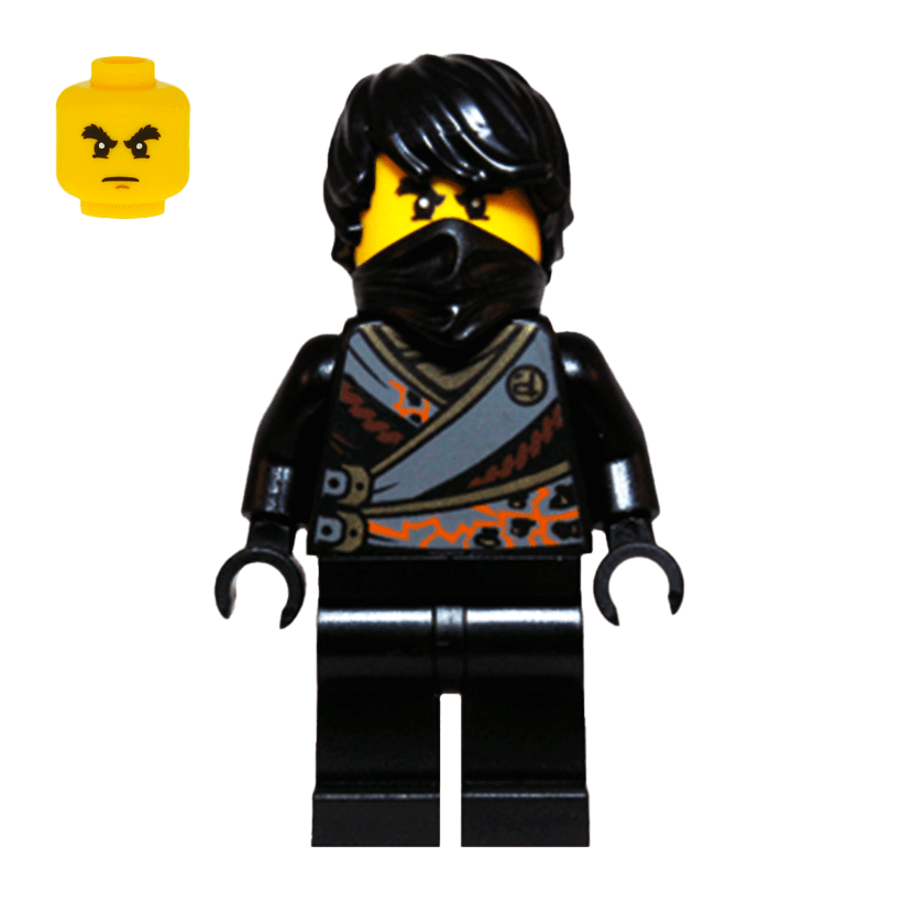 Фигурка Lego Ninja Cole Rebooted Ninjago njo0090 Б/У - Retromagaz