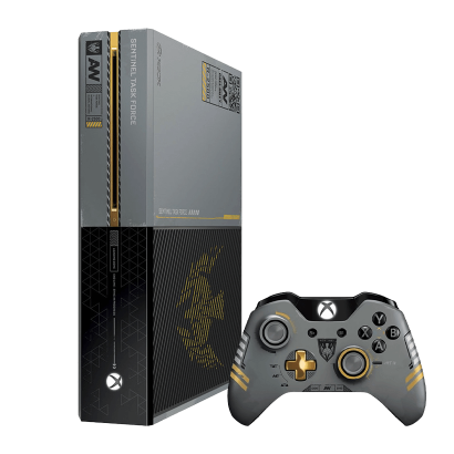 Консоль Microsoft Xbox One Call Of Duty: Advanced Limited Edition 1TB Black Grey Б/У - Retromagaz