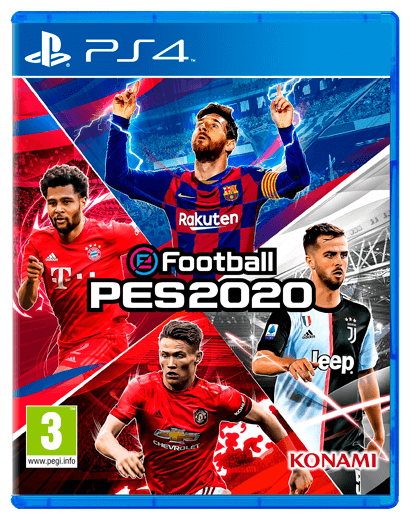 efootball pes 2020 playstation 4