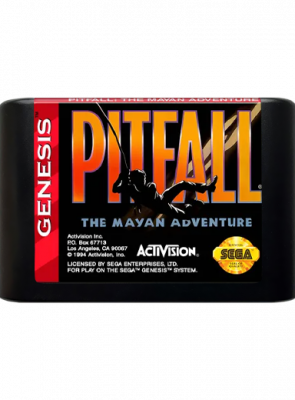 Игра Sega Mega Drive Pitfall: The Mayan Adventure USA Английская Версия Только Картридж Б/У - Retromagaz