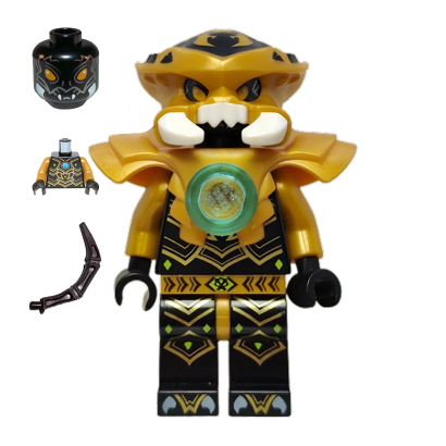 Фігурка Lego Scorpion Tribe Scorm Dark Brown Appendage Legends of Chima loc056 Б/У - Retromagaz