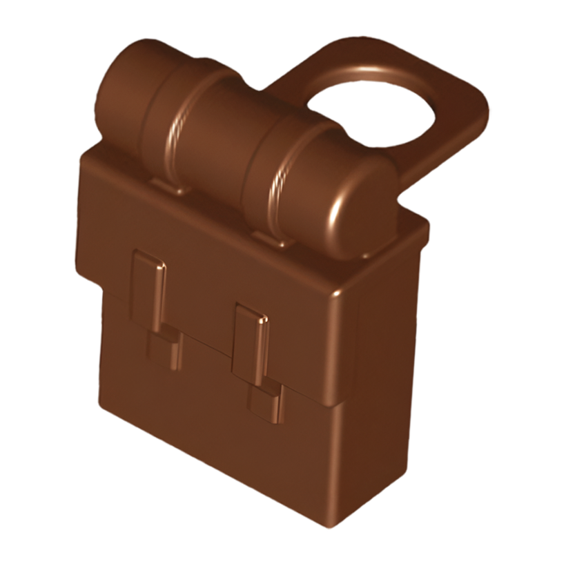 На Плечі 2шт Lego Backpack Non-Opening 2524 4215414 4522646 4598713 6268828 Reddish Brown Б/У - Retromagaz