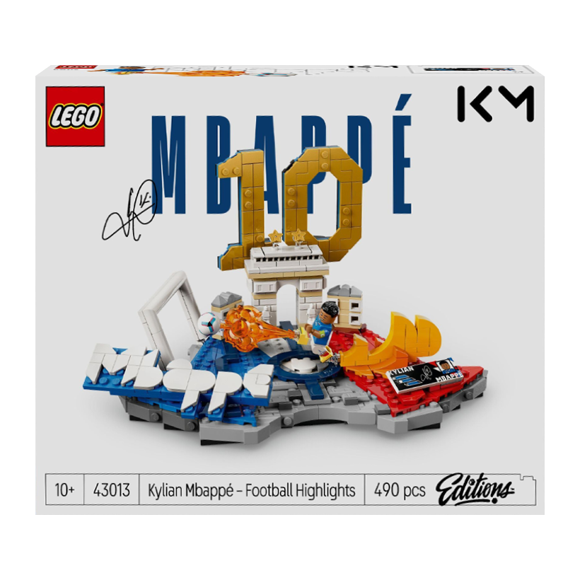 Конструктор Lego Кіліан Мбаппе - Найкращі Моменти Футбольних Матчів Editions Sports 43013 Новий - Retromagaz
