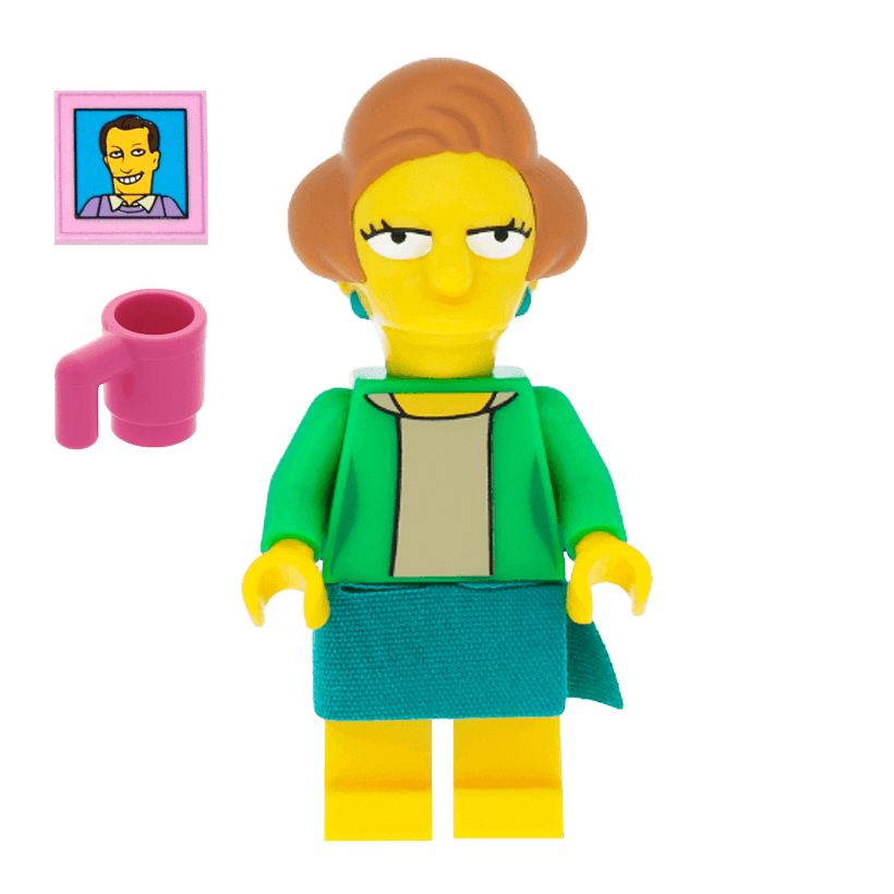 Фігурка Lego Cartoons The Simpsons colsim2-14 Новий Edna Krabappel - Retromagaz