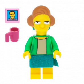 Фигурка Lego Edna Krabappel Cartoons The Simpsons colsim2-14 Новый