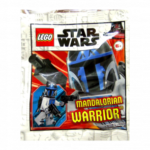 Конструктор Lego Фигурка Mandalorian Warrior Loyalist Foil Pack Star Wars 912286 sw1164 Новый - Retromagaz