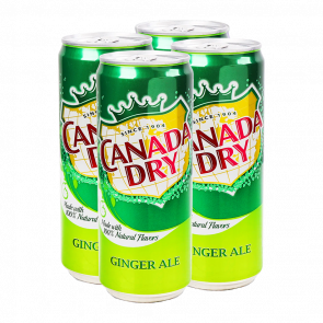 Набір Напій 4шт Canada Dry Ginger Ale 330ml