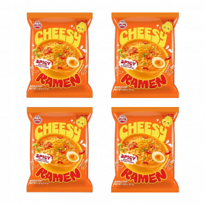 Набор Лапша 4шт Ottogi Cheesy Рамен Острая 111g - Retromagaz