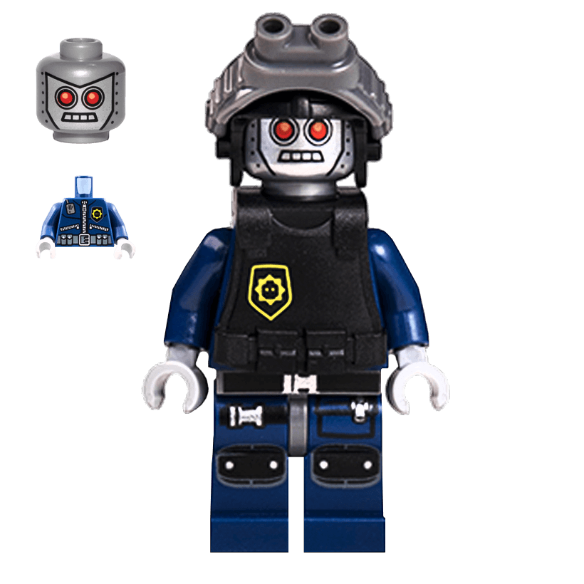 Фигурка Lego The Lego Movie Robo SWAT Cartoons tlm055 1 Б/У - Retromagaz