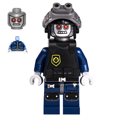 Фігурка Lego The Lego Movie Robo SWAT Cartoons tlm055 1 Б/У - Retromagaz