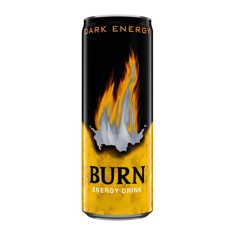 Напиток Энергетический Burn Dark Energy 250ml - Retromagaz