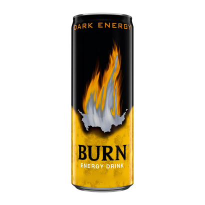 Напій Енергетичний Burn Dark Energy 250ml - Retromagaz