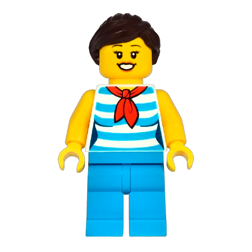 Фігурка Lego People 973pb2734 Diner Employee City cty1213 Б/У - Retromagaz