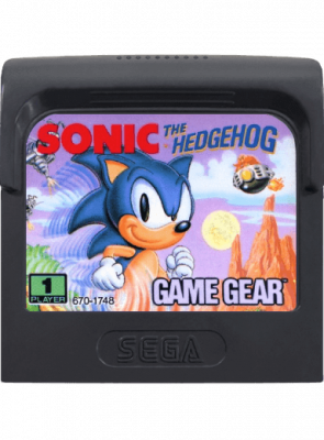 Гра Sega Game Gear Sonic the Hedgehog Англійська Версія Тільки Картридж Б/У