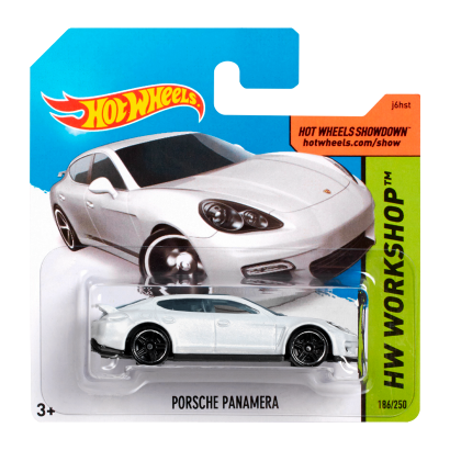 Машинка Базова Hot Wheels Porsche Panamera Workshop 1:64 CFH85 White - Retromagaz