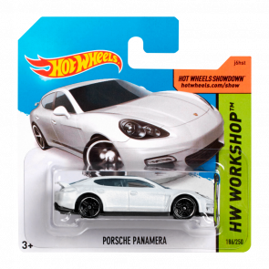 Машинка Базова Hot Wheels Porsche Panamera Workshop 1:64 CFH85 White