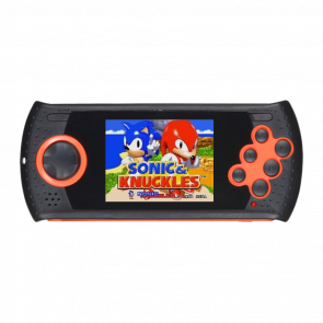 Консоль AtGames Mega Drive Sega Gopher Wireless 16 Bit Orange Black + 20 Вбудованих Ігор Б/У - Retromagaz