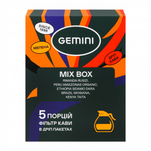 Дріп-кава Gemini Mix Box 60g 5шт