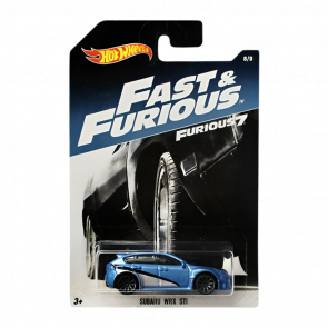 Тематична Машинка Hot Wheels Subaru WRX STI Fast & Furious 1:64 DWF72 Blue Тематична Машинка Hot Wheels Subaru WRX STI Fast & Furious 1:64 DWF72 Blue - Retromagaz