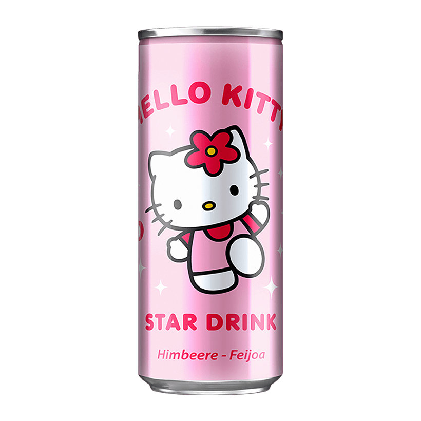 Напиток The Drinks Hello Kitty Star Drink Raspberry Feijoa 250ml - Retromagaz