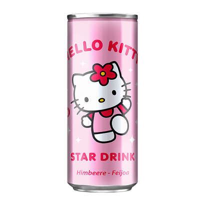 Напій The Drinks Hello Kitty Star Drink Raspberry Feijoa 250ml - Retromagaz