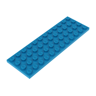 Пластина Lego Звичайна 4 x 12 3029 6227258 6343650 Dark Azure 4шт Б/У - Retromagaz