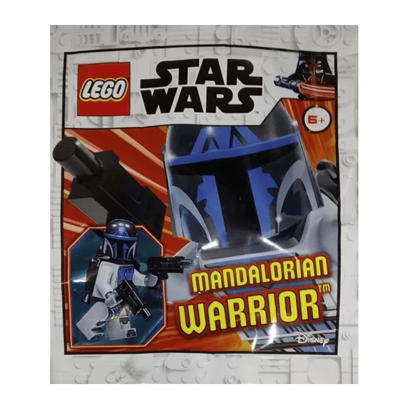 Конструктор Lego Фигурка Mandalorian Warrior Loyalist Foil Pack Star Wars 912286 sw1164 Новый - Retromagaz