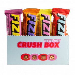 Протеїновий Батончик Fizi Ассорти Crush Box 4 Батончика 160g - Retromagaz