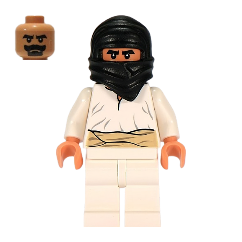 Фігурка Lego Indiana Jones Cairo Thug Films iaj038 Б/У - Retromagaz