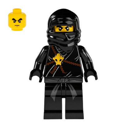 Фигурка Lego Ninjago Ninja Cole The Golden Weapons njo006 Б/У Нормальный - Retromagaz