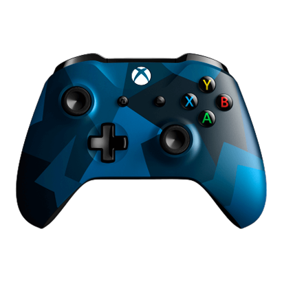 Геймпад Microsoft Xbox One Midnight Forces II Blue Новый - Retromagaz