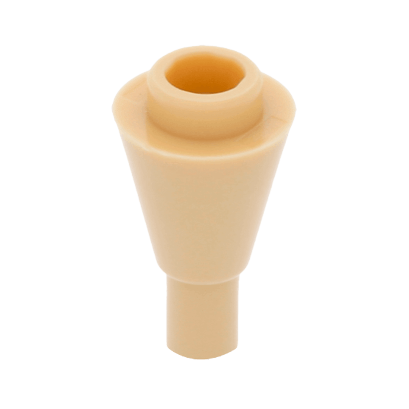 Їжа 4шт Lego Ice Cream Cone 11610 6017003 Tan Б/У - Retromagaz