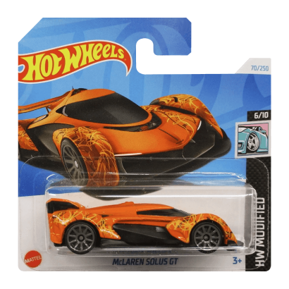 Машинка Базова Hot Wheels McLaren Solus GT Modified 1:64 HTD14 Orange - Retromagaz