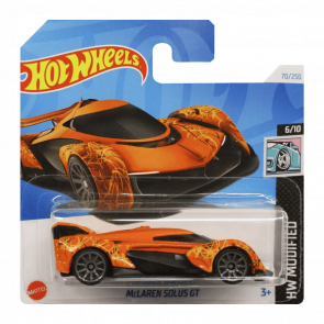 Машинка Базовая Hot Wheels McLaren Solus GT Modified 1:64 HTD14 Orange