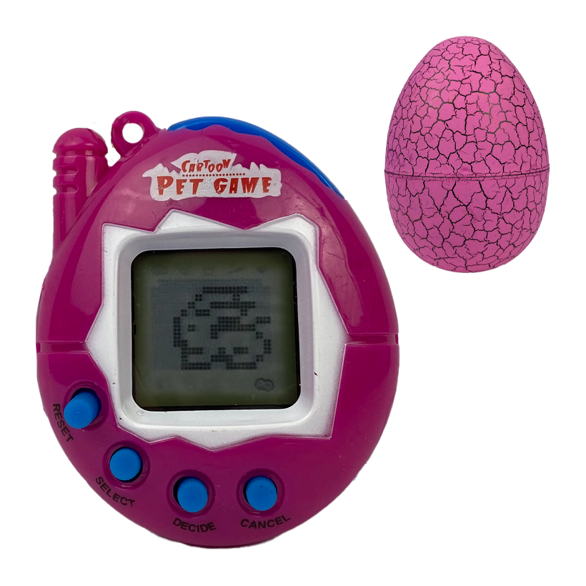 Консоль RMC Tamagotchi Тамагочи Electronic Pet Eggshell Pink - Retromagaz