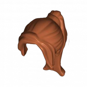 Волосся 2шт Lego Другое Female Ponytail Long Другое 62696 88426 4614107 Dark Orange Б/У - Retromagaz